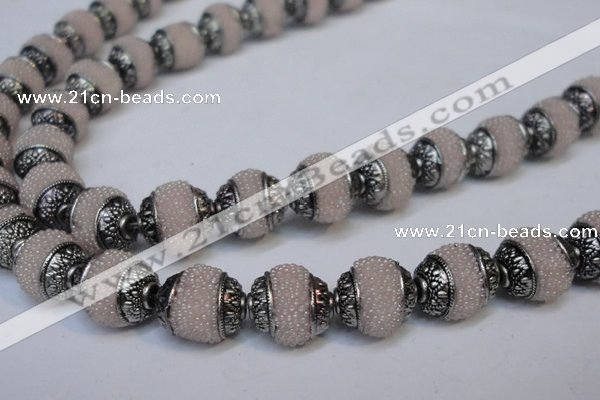 CIB380 8mm round fashion Indonesia jewelry beads wholesale