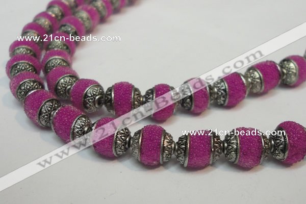 CIB381 8mm round fashion Indonesia jewelry beads wholesale