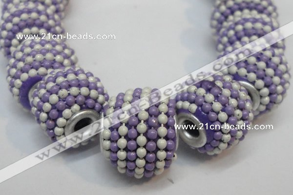 CIB394 15mm round fashion Indonesia jewelry beads wholesale