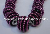 CIB395 15mm round fashion Indonesia jewelry beads wholesale