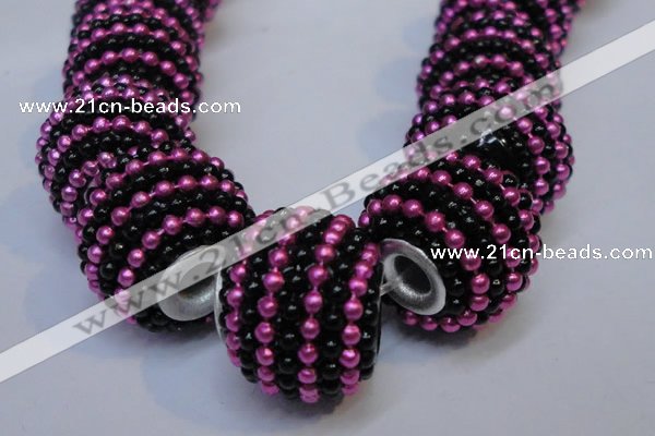 CIB395 15mm round fashion Indonesia jewelry beads wholesale