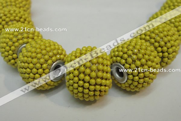 CIB400 17mm round fashion Indonesia jewelry beads wholesale