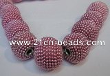 CIB410 20mm round fashion Indonesia jewelry beads wholesale