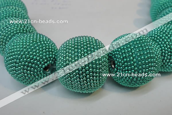 CIB419 30mm round fashion Indonesia jewelry beads wholesale