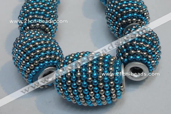 CIB432 14*21mm drum fashion Indonesia jewelry beads wholesale