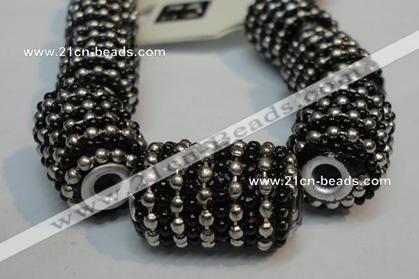 CIB437 14*21mm drum fashion Indonesia jewelry beads wholesale