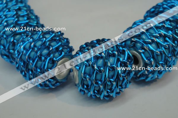 CIB445 19mm round fashion Indonesia jewelry beads wholesale