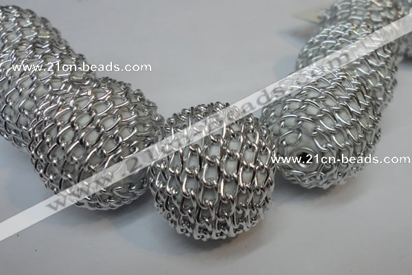 CIB455 30mm round fashion Indonesia jewelry beads wholesale