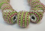 CIB471 14*14mm drum fashion Indonesia jewelry beads wholesale