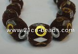 CIB483 15*16mm drum fashion Indonesia jewelry beads wholesale