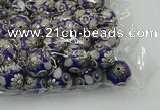 CIB507 22mm round fashion Indonesia jewelry beads wholesale