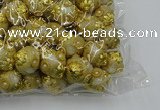 CIB531 22mm round fashion Indonesia jewelry beads wholesale