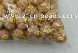 CIB532 22mm round fashion Indonesia jewelry beads wholesale