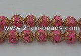 CIB548 22mm round fashion Indonesia jewelry beads wholesale