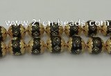 CIB555 22mm round fashion Indonesia jewelry beads wholesale