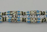 CIB560 16*60mm rice fashion Indonesia jewelry beads wholesale