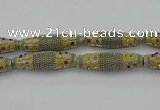 CIB601 16*60mm rice fashion Indonesia jewelry beads wholesale