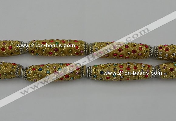 CIB617 16*60mm rice fashion Indonesia jewelry beads wholesale