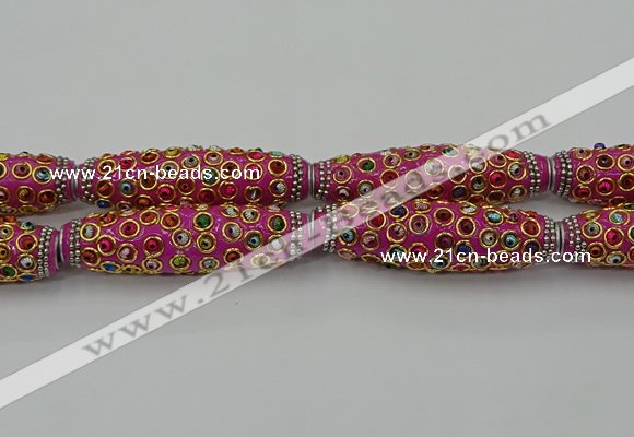 CIB620 16*60mm rice fashion Indonesia jewelry beads wholesale