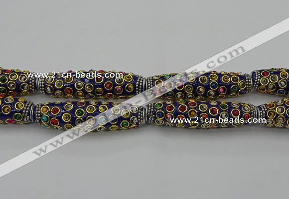 CIB624 16*60mm rice fashion Indonesia jewelry beads wholesale