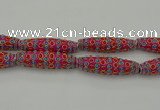 CIB634 16*60mm rice fashion Indonesia jewelry beads wholesale