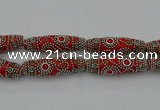 CIB648 16*60mm rice fashion Indonesia jewelry beads wholesale