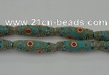 CIB650 16*60mm rice fashion Indonesia jewelry beads wholesale