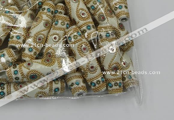 CIB660 16*60mm rice fashion Indonesia jewelry beads wholesale