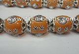 CIB80 16*22mm oval fashion Indonesia jewelry beads wholesale