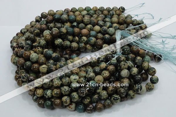 CIJ03 15.5 inches 12mm round impression jasper beads wholesale