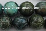 CIJ108 15.5 inches 12mm round dyed impression jasper beads wholesale