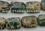 CIJ36 15.5 inches 13*18mm rectangle impression jasper beads wholesale