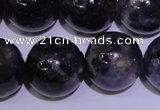 CIL06 15.5 inches 12mm round natural iolite gemstone beads