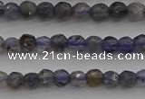 CIL116 15.5 inches 3mm faceted round iolite gemstone beads