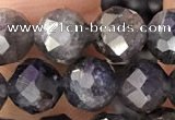 CIL122 15.5 inches 7mm faceted round iolite beads wholesale