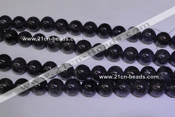 CIL16 15.5 inches 11mm round A grade natural iolite gemstone beads