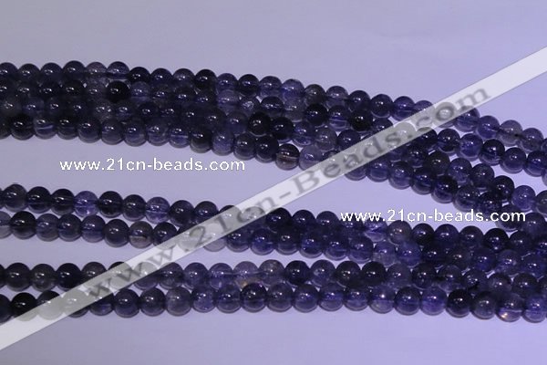 CIL20 15.5 inches 5mm round AA grade natural iolite gemstone beads