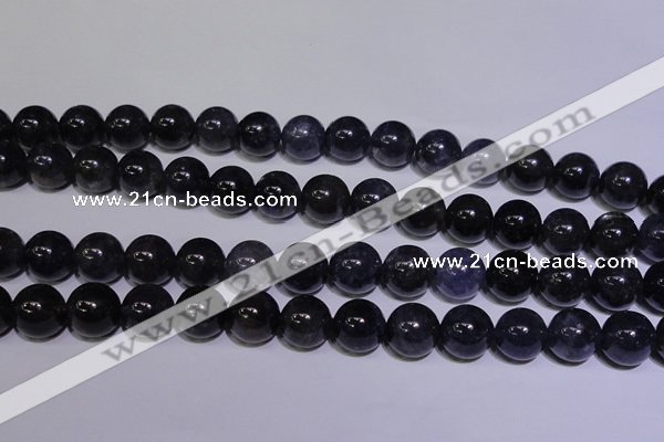 CIL24 15.5 inches 9mm round AA grade natural iolite gemstone beads