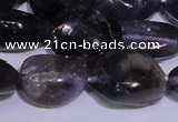 CIL42 15.5 inches 8*12mm – 8*14mm nuggets natural iolite gemstone beads