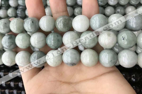 CJB305 15.5 inches 14mm round jade gemstone beads wholesale