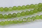 CKA03 15.5 inches 6mm round Korean jade gemstone beads