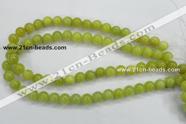 CKA05 15.5 inches 10mm round Korean jade gemstone beads