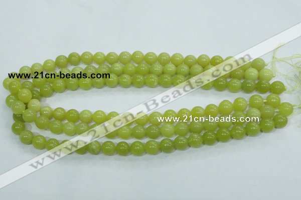 CKA103 15.5 inches 10mm round Korean jade gemstone beads