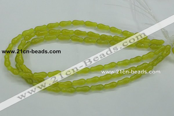 CKA19 15.5 inches 7*15mm bone Korean jade gemstone beads