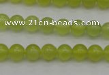 CKA203 15.5 inches 8mm round Korean jade gemstone beads