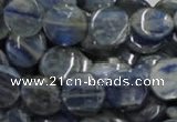 CKC02 16 inches 25mm flat round natural kyanite beads wholesale