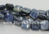 CKC04 16 inches 8*8mm square natural kyanite beads wholesale