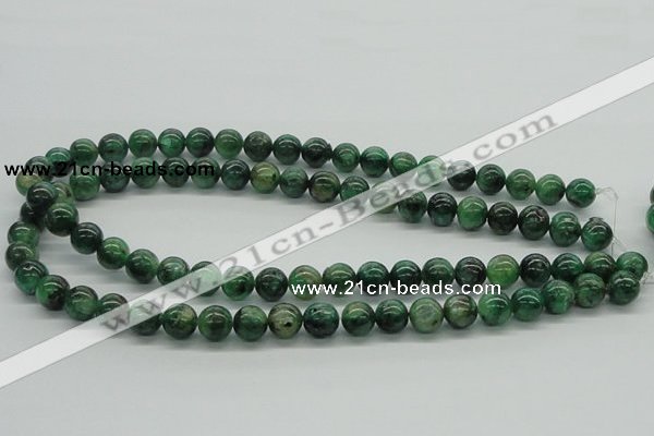 CKC102 16 inches 10mm round natural green kyanite beads