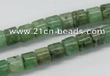 CKC104 16 inches 6*8mm column natural green kyanite beads wholesale