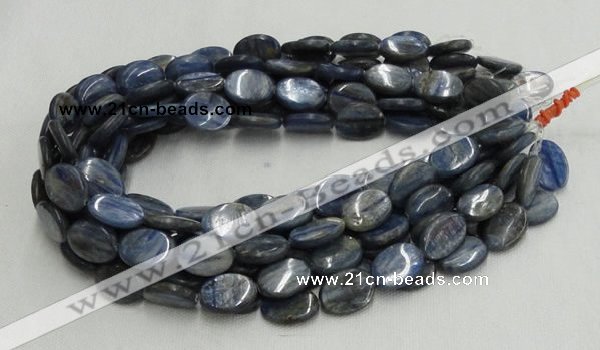 CKC11 16 inches 15*20mm flat oval natural kyanite beads wholesale